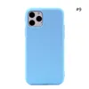 Matte Matte Soft TPU Silikonowe obudowy telefoniczne dla iPhone'a 14 13 12 Mini 11 Pro Max XR XS 6 7 8 Plus Anti Pedentprint 15 mm grubość 9456189