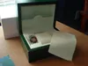 Mens Watch Box Inner Outer mans Montres Papers Card Wallet BoxesCases Men Rol Green box 227O