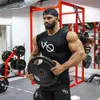 Mens Bodybuilding Tank top Gyms Fitness sleeveless shirt 2018 New Male Cotton clothing Fashion Singlet vest Undershirt