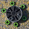 Longboard Skatebaord Fishboard Wheels Parte 8pcs 608 rs Bearing Abec-9 con SpacersWashers Drift Board