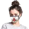 Stampa 3D Cartoon Leopard Animal Dog Mouth Mask Nation Flag Hanging Ear Personality Funny Washable Reusable Cotton Face Masks