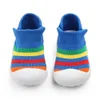 Kinder Turnschuhe mit Socken kleine Kinder Schuhe Baby lernen erste Wanderer Mädchen bunten Schlauch Jungen beginnen Wanderschuhe Kinder Mode Schuhe