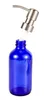 28/400防錆ステンレススチールハンドソープディスペンサーポンプトップカウンタートップローションディスペンサー用レギュラープラスチック製のガラス瓶