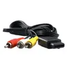 Câble de cordon vidéo AV TV RCA 1.8M 6FT pour Cube de jeu SNES pour câble de jeu N64 64