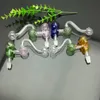 Cachimbos de cachimbos Fabricação de narguilé soprado à mão Novo Pote de Vidro de Esqueleto de Futebol Colorido