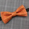 Bow Ties Fashion Cork Wood Kids Novelty Handmade Fancy Bowtie Adjustable Butterfly Party School Children Gift Accessories1