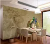 壁のカスタマイズされた壁紙3Dステレオ壁紙レリーフビッグツリーアニマルウォールペーパー