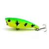 HENGJIA Popper Top Water Minnow Esche da pesca Artificiale Esca dura Bass Wobbler Attrezzatura da pesca 7cm 7.8g