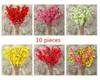 Simulated peach blossom Home Decor 60CM/24inch Artificial Branches Of Peach Cherry Blossom Silk Flowers Home Wedding Decoration Flower