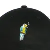 Fashionn Parrot Cotton Cap Flag Flat Brim Baseball Hat for Womens Men cool調整可能な高品質の太陽キャップ7028106