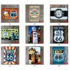 Route 66 Tin Sign Metal Plate Paint Painting Kids Room Wall Bar Coffee Home Art Craft Decor 30x20cm jk2006xb