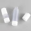 15ml 30ml 50ml Airless 병 펌프 프로스트 흰색 리필 가능한 병 100pcs