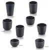 A5 Melamine Minister Cup Cup Restaurant Black Frost Procelain Pareware Cup Cup Milk Tea Cup301y