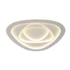 Moderne LED-plafondverlichting Creatieve witte frame Plafondlamp voor Woonkamerverlichting Slaapkamer LED Plafondlamp Home Lampara Techo