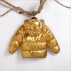 2018 Children Winter Jacket for Kids Gold Gold Boys Casual z kapturem płaszcz dziecięcy odzież dziecięca kurtka parka snowsuit9571660