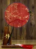 Artesanal de Ouro Ventiladores de Mão de Casamento Decorativo Tradicional Chinesa Fã de Dança Traje prop Handle Fan