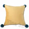 45 * 45cm Pillow Case 10 Styles Solid Candy Color Chaiffer Covers Nordic Modern Minimalism Khaki Yellow pillow Cover cute Pillow Case T2I5316