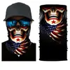 Headband Scarf 3D Seamless Variety Headscarf Magic Neck Gaiter Tube Warmer Outdoor Skull Cycling Camping Bandana Men Women