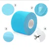 5500cm Waterproof Breathable Cotton Kinesiology Tape Sports Elastic Roll Adhesive Muscle Bandage Pain Care Tape Knee Elbow Protec6484022