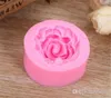 Dining 3D Rose Chocolate Mould Fondant Cake Decorating Tools Silicone Soap Mold Silicone Cake Mold XB11452389