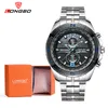 CWP Longbo Longbo Relógios Militar Mens Aço Inoxidável Banda Esportes Quartz Relógio Para Homens Dinâmico Dial Assista Relogio Masculino 80249