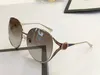 Luxo - Mulheres Óculos de Sol Clássico Quadro Metal Espelho Pernas De Moda Designer Popular Eyewear Proteção Óculos Top Quality 0225