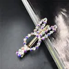 Vrouwen Haarspelden Haarklemmen Rhinestone Bobby Pins Side Pals Clips Barrettes Hoofddeksels voor Meisjes Haar Tool Mode Accessoires Sieraden Gift