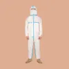 Vêtements de protection Vêtements d'isolement Combinaison Hazmat Vêtements de protection Robes jetables antistatiques Combinaison de protection imperméable Produits FY4039