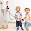 Dzieci chroniące przed zgubieniem nosidła z paskiem zawiesia plecaki dziecko dzieci bezpieczeństwo nadgarstek Link 1.5m Outdoor rodzic smycz dla dziecka zespół maluch uprząż 4 kolory M1281