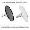 386inches Black and Silver Suction Cup Adapter for Premium Sex Machine with Vaculock Adult Sex Toys6434605