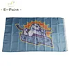 Echl Orlando Solar Bears Flag 35 stóp 90CM150 cm Baner poliestrowy Dekoracja Latającego Dom Garden Gode Prezenty 6533699