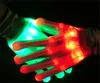 LED Lighting Gloves Flashing Cosplay Novelty Gloves Led Light Toy Flash Gloves for Sign Language Halloween Christmas Party Decoration