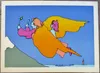 PETER MAX Sanat En Yüksek Dağı 1977 Ev Dekorasyonu Handpainted Yağlıboya Resim On Tuval Wall Art Canvas Resimler 200.603 Boyama