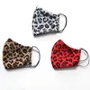 Sexy Fashion Leopard Printed Party designer Face mask Adult washable Mouth Muffle Mask Reusable Dust Warm Windproof Cotton Masks