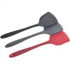 Spatule antiadhésive en silicone Spatule en silicone résistant à la chaleur à long manche Turner en silicone Oeuf Poisson Poêle à frire Ustensiles de cuisine Outils de cuisine