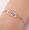 Vente en gros- personnalisé ancien numéro anglais bracelet boucles d'oreilles bague collier ensembles de bijoux personnalisé année de naissance collier année spéciale 1980-2020