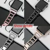 Luxury rostfritt st￥lremmar f￶r Apple Watch Ultra 49mm Band 41mm 45mm 42/44mm rem 38/40mm l￤nkarmband Wirstband iWatch 8 7 6 SE 5 4 3 Series Metal Chain Chain Chain Chain