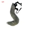 Faux Fur Tail für Erwachsene Cosplay Fox Tail Halloween Cosplay Kostüm Biegung Verstellbarer Cosplay -Schwanz Masquerade Party Dekoration DBC VT9703693