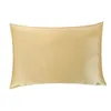 2pcs 22 Momme Silk Pillowcase 100％Nature Mulberry Silk Pillow Case Cover with Hidden Zipper Soft Health Satin Pillowcase278f