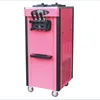 High quality and low price ice cream machine color can be customized three flavors of soft ice cream maker
