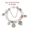 18-21CM New charm bracelet 925 silver fit for European bracelets life tree pendant Charm bead Accessories DIY Jewelry Valentine gift