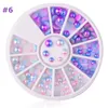 1 pudełko Dekoracje Nail Art Dekoracje 3D AB Rhinestone Kryształ Glitter Koralka Perła Biżuteria Dekoracje DIY Nails Tips Manicure Akcesoria Narzędzia