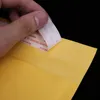 11*13+4cm Saco de bolhas de papel kraft amarelo Saco de envelope de filme de bolha Saco à prova d'água