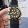 Women's Watches Top Quality Mens Br 03 Quartz Movement Chronograph Watch Lifestyle Waterproof Square Case Analog Rubber Band Wristwatch Montre De Luxe