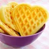 Familie Wafel Mold Maker Rechthoekige Circulaire Raster Wafel Cake Chocolade Pan Silicone Mold Keuken Bakken Gereedschap