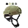 Tactical Fast Mich 2001 Capacete de capacete CS Equipamento CS Airsoft Paintabll Tiro engrenagem de proteção da cabeça NO01-035