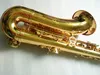 Ny tenor Mark VI Saxofon Högkvalitativ SAX 95% Kopieringsinstrument Gyllene mässing Saxofon med fall munstycke