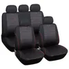 Universal Car Seat Cover Siamese Pu Leather Double Front Seats Covers Fittings Sedans Auto Interior Accessories Protector F-06221T