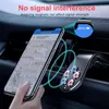 Magnetisk biltelefonhållare Air Vent Mount Stand L Shape in Car GPS Mobil Magnet Telefonhållare för iPhone X Samsung Huawei