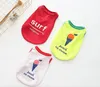 Dog vest spring and summer new sf trend red British trend pet clothes pet mesh vest a factory direct